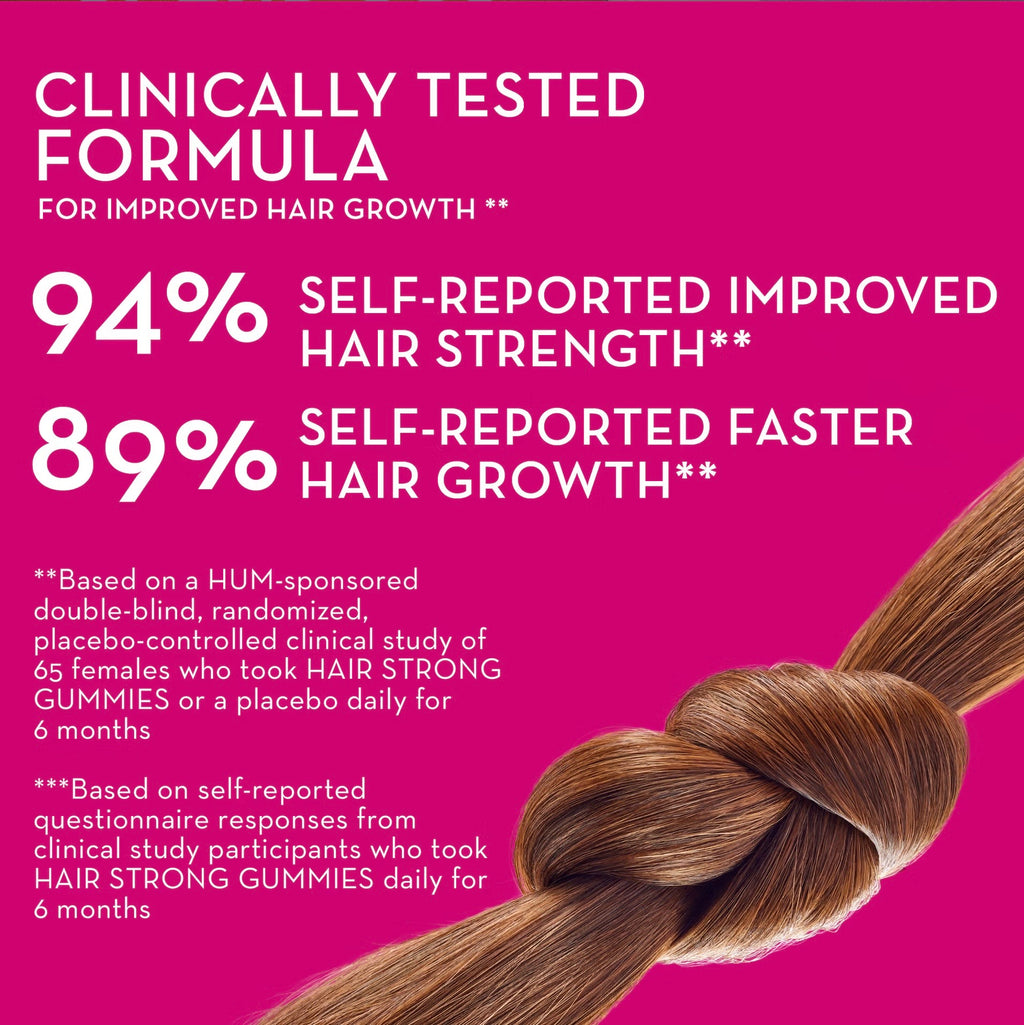 HUM Hair Strong Gummies