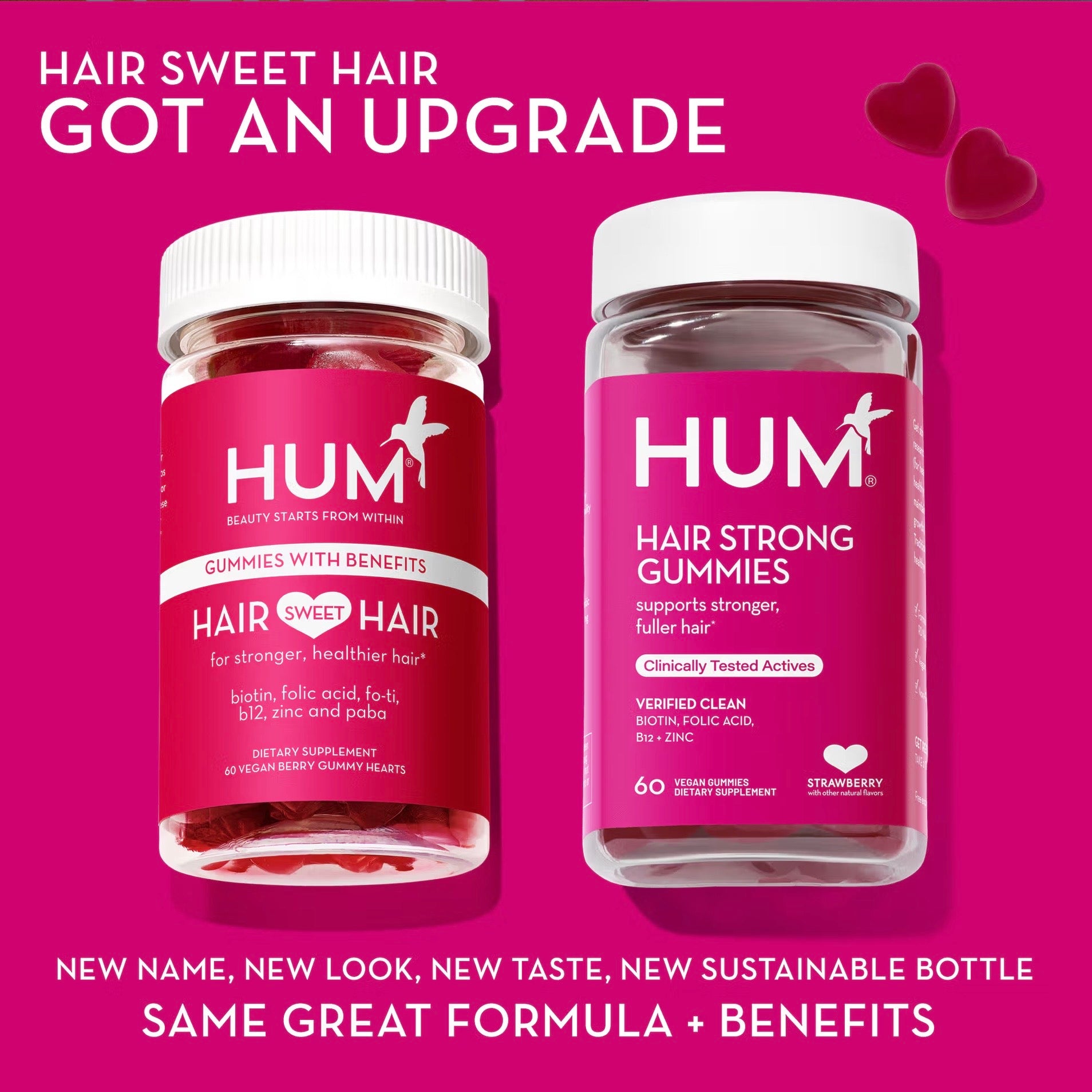 HUM Hair Strong Gummies