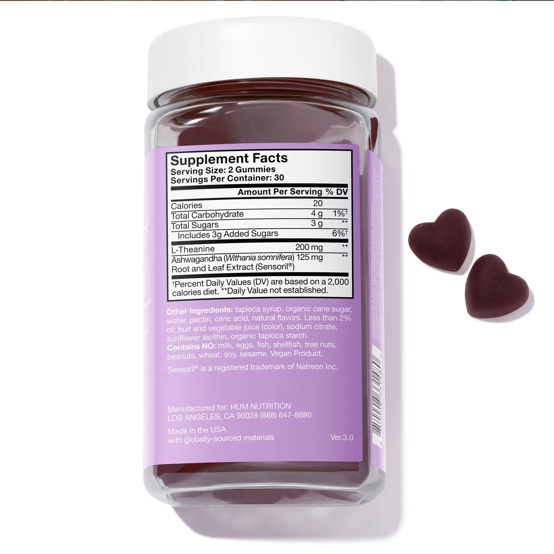 HUM  Ashwagandha Calm Gummies