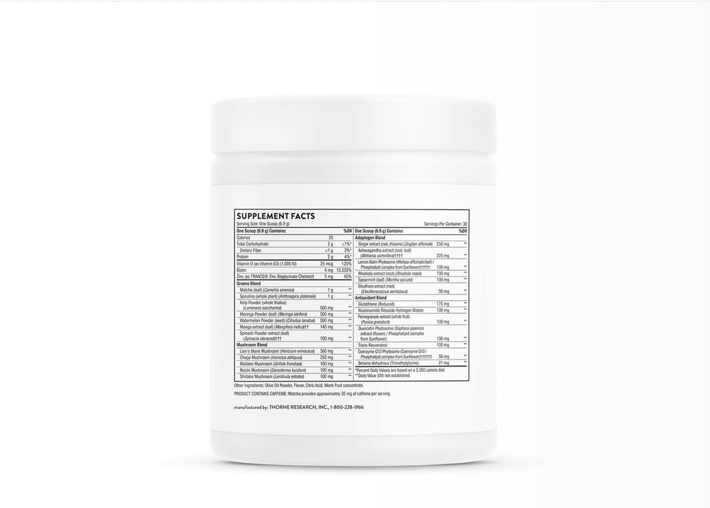 Thorne Daily Greens Plus | Healthy Aging