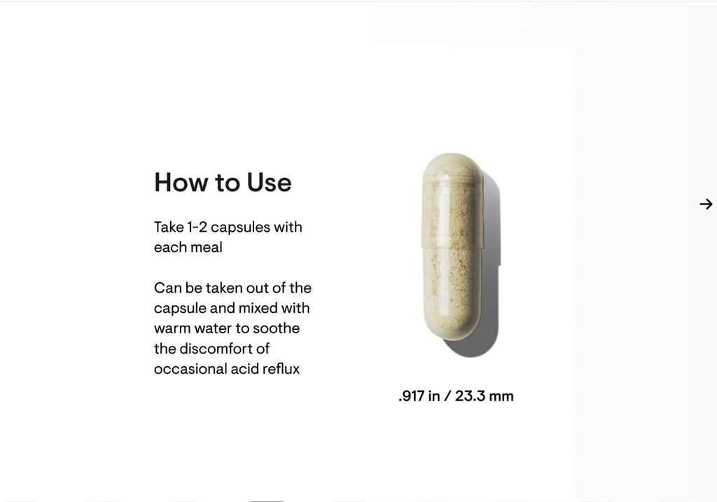 Thorne G-1 Relief | Gut Support