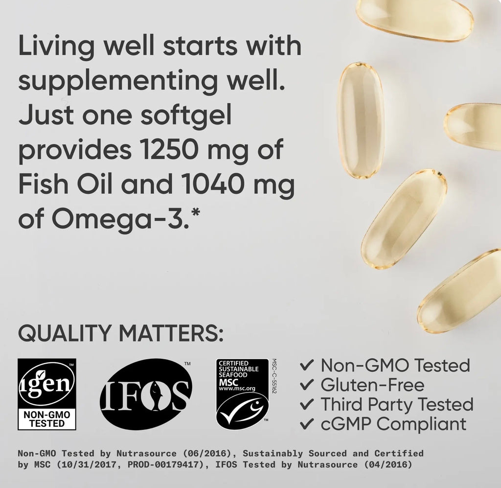 Omega-3 Fish Oil from Wild Alaska Pollock